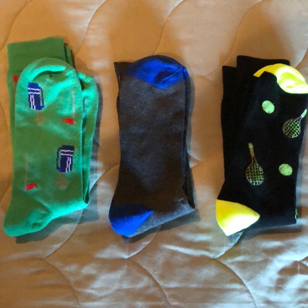 ❤ NWOT. 3 pair of unique socks❤